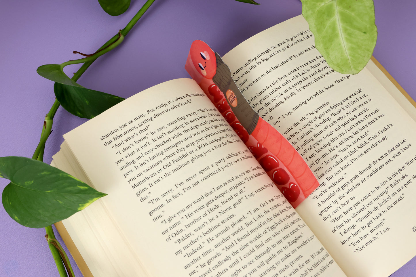 Certified Bookworm | Glossy Die-Cut Bookmark